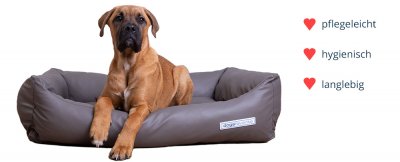 Kunstleder Hundebett Dogsfavorite