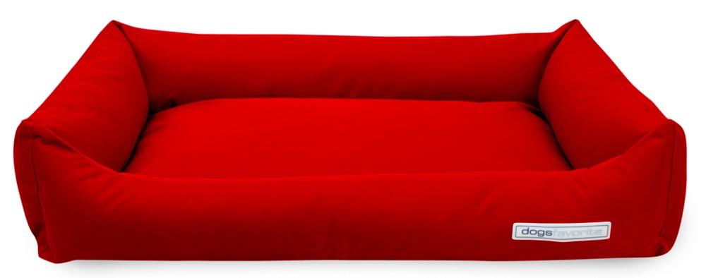 Maximum Pet Products Hundebett - Robust, Wasserdicht, Klein In Rot - Für Aktive Hunde