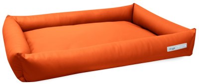 Hundebettenmanufaktur Similpelle Hondenbed Kunstleer 105x80 Cm Bruin - Duurzaam En Onderhoudsvriendelijk